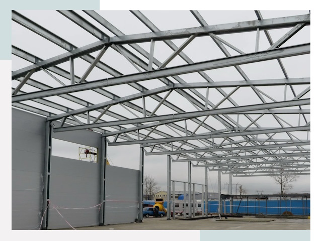 Строительство складов в Прокопьевск от 620 руб. за м²