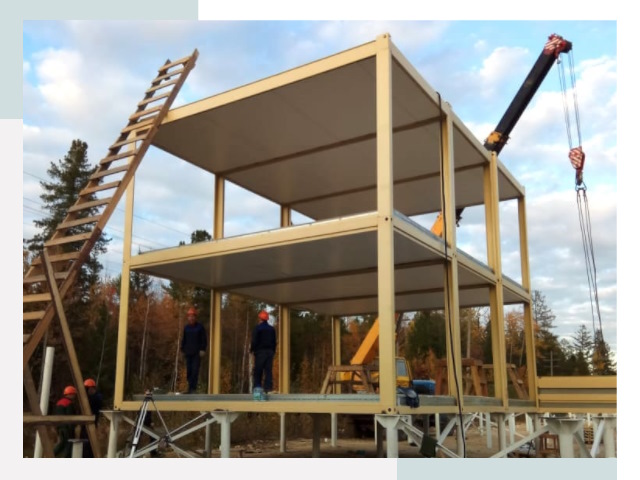 Строительство модульных здания Прокопьевск