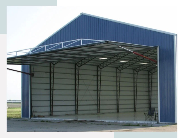 Прямо стенные ангары в Прокопьевске