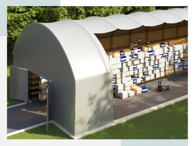 Тентовые ангары в Прокопьевске