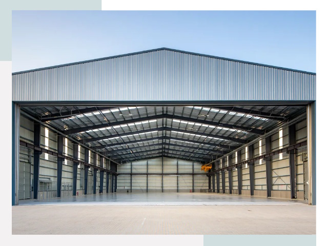 Большие ангары в Прокопьевске