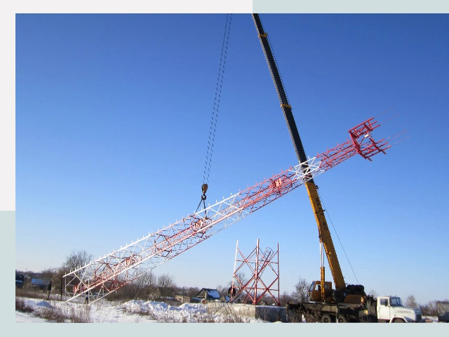 Строительство башен связи в Прокопьевске от 620 руб.