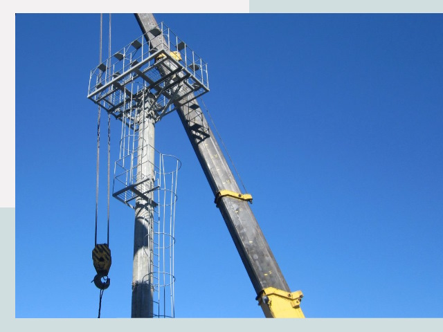 Монтаж осветительных мачт в Прокопьевск от 620 руб.