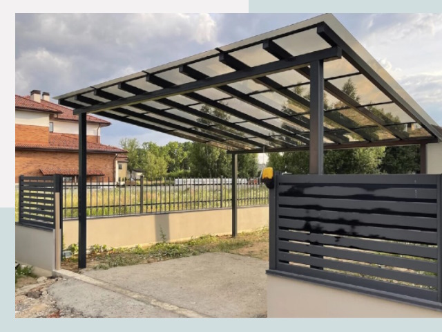 Металлические навесы в Прокопьевск от 620 руб. за м²