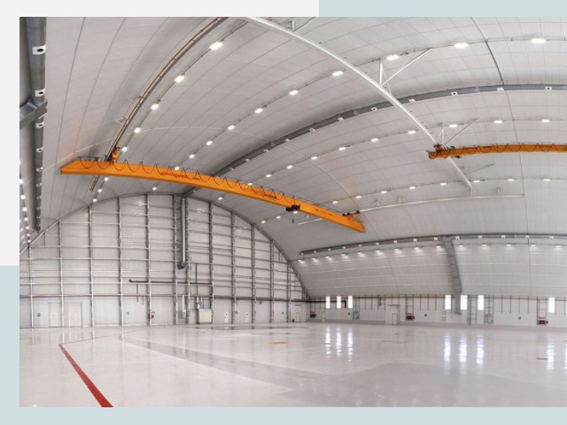 Оснащение ангаров в Прокопьевск от СтальСтрой-Прк - цена от 620 руб.